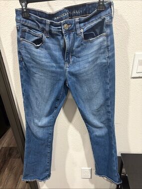 American Eagle Outfitters Women's Blue Boot Cut Jeans